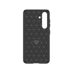 COPERTURA PER SAMSUNG GALAXY S24 HEYCASE CARBON ARMOR NERA