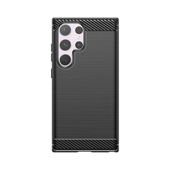 COPERTURA PER SAMSUNG GALAXY S24 ULTRA HEYCASE CARBON ARMOR NERA