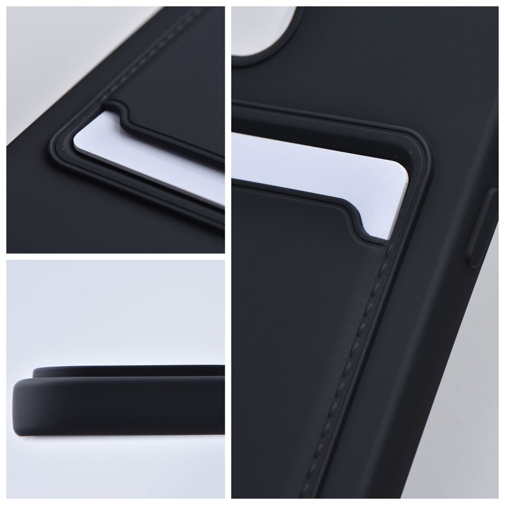 COPERTURA PER SAMSUNG GALAXY A15 5G HEYCASE CARD CASE NERA