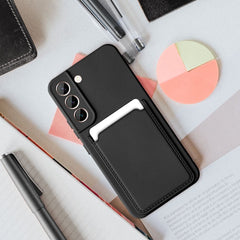 COPERTURA PER SAMSUNG GALAXY A15 5G HEYCASE CARD CASE NERA