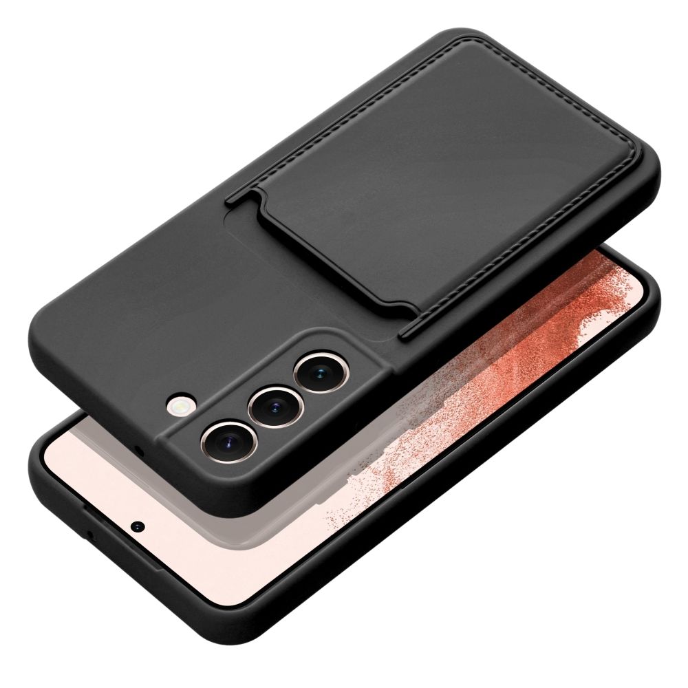 COPERTURA PER SAMSUNG GALAXY A15 5G HEYCASE CARD CASE NERA