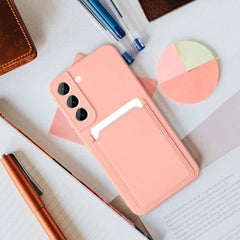 COPERTURA PER SAMSUNG GALAXY A15 5G HEYCASE CARD CASE ROSA