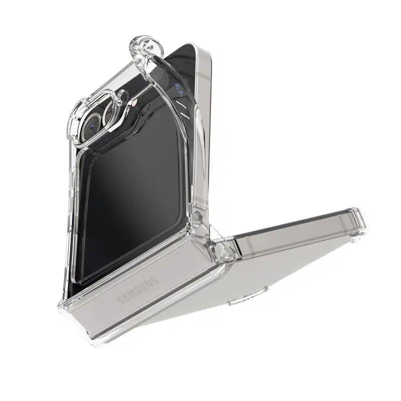 COPERTURA PER SAMSUNG GALAXY Z FLIP 6 HEYCASE DEFENDER CLEAR