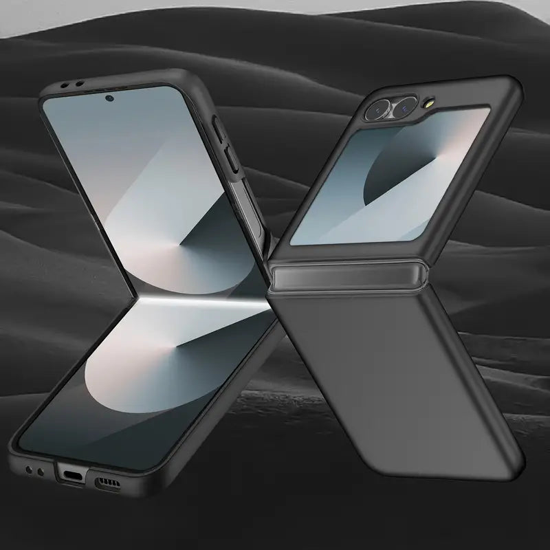 COPERTURA PER SAMSUNG GALAXY Z FLIP 6 HEYCASE ICON BLACK