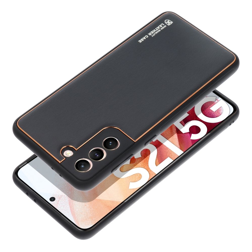 COPERTURA IN PELLE PER SAMSUNG GALAXY A25 5G HEYCASE NERA