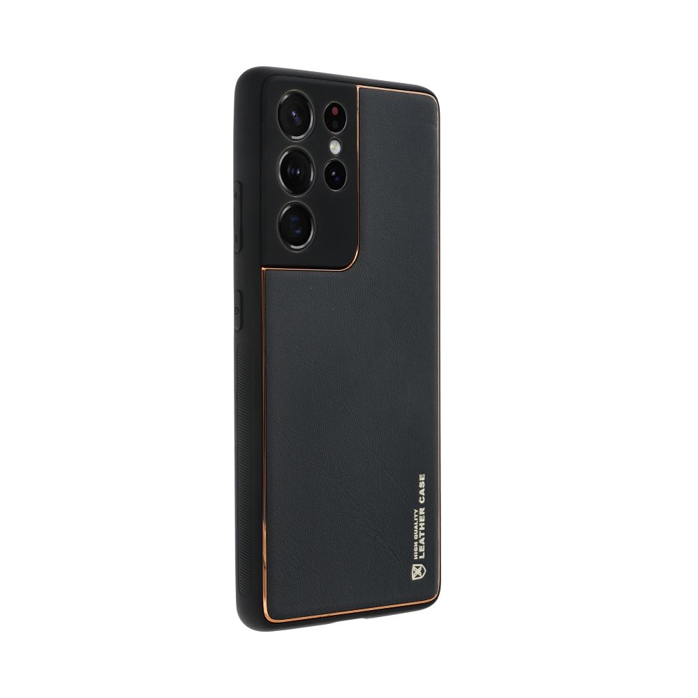 COPERTURA IN PELLE PER SAMSUNG GALAXY A25 5G HEYCASE NERA