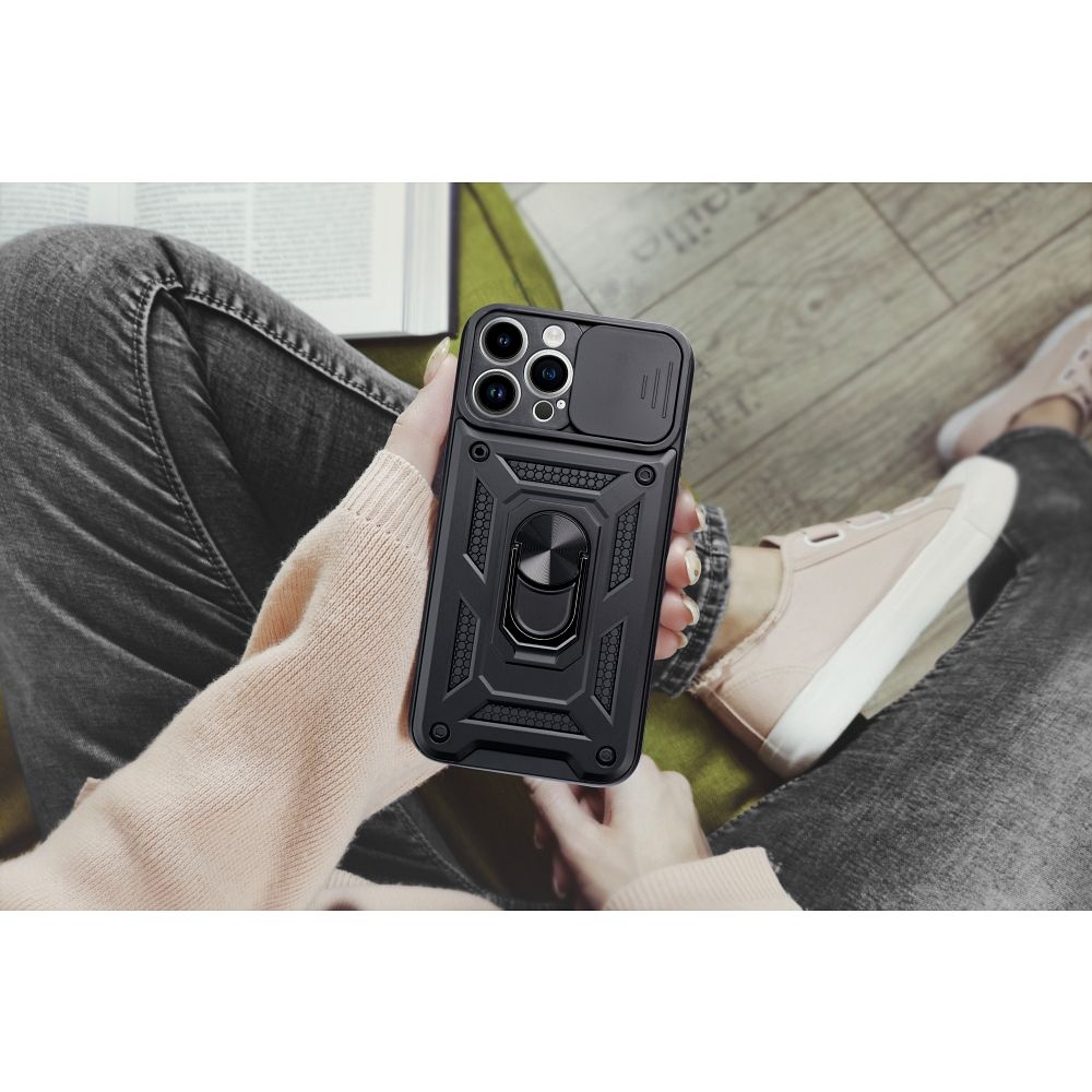 COPERTURA PER SAMSUNG GALAXY A15 5G HEYCASE CAMSHIELD NERA