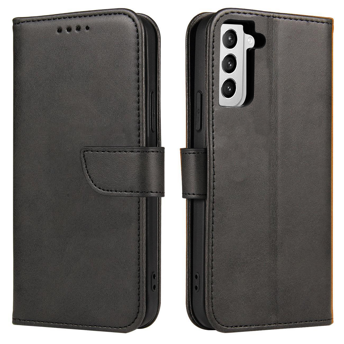 COPERTINA PER LIBRI PER SAMSUNG GALAXY S24+ PLUS HEYCASE MAGNET WALLET NERA