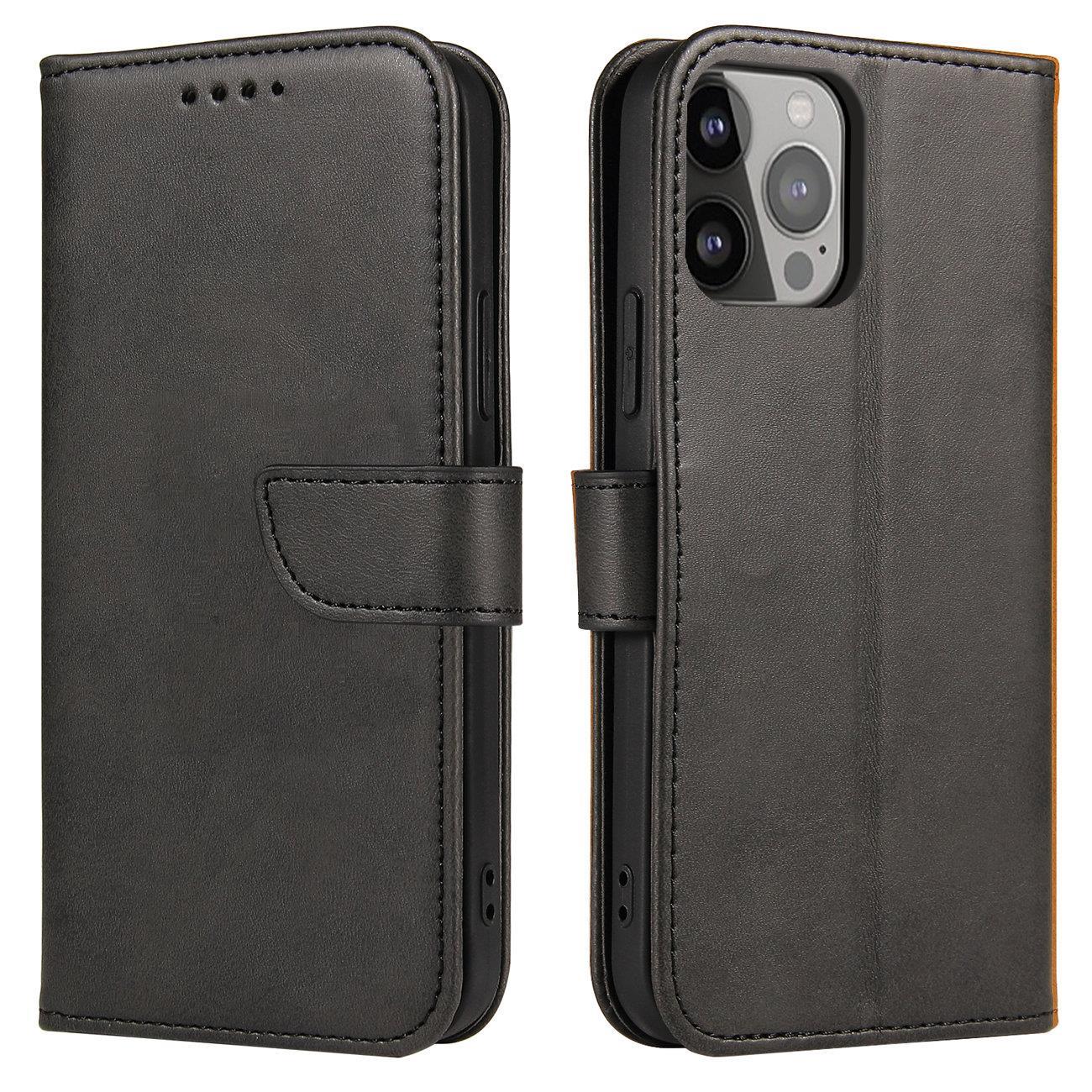 COPERTINA PER LIBRO PER SAMSUNG GALAXY S24 ULTRA HEYCASE MAGNET WALLET NERA