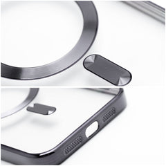 COPERTURA PER SAMSUNG GALAXY S24 MAGSAFE HEYCASE ELECTRO BLACK