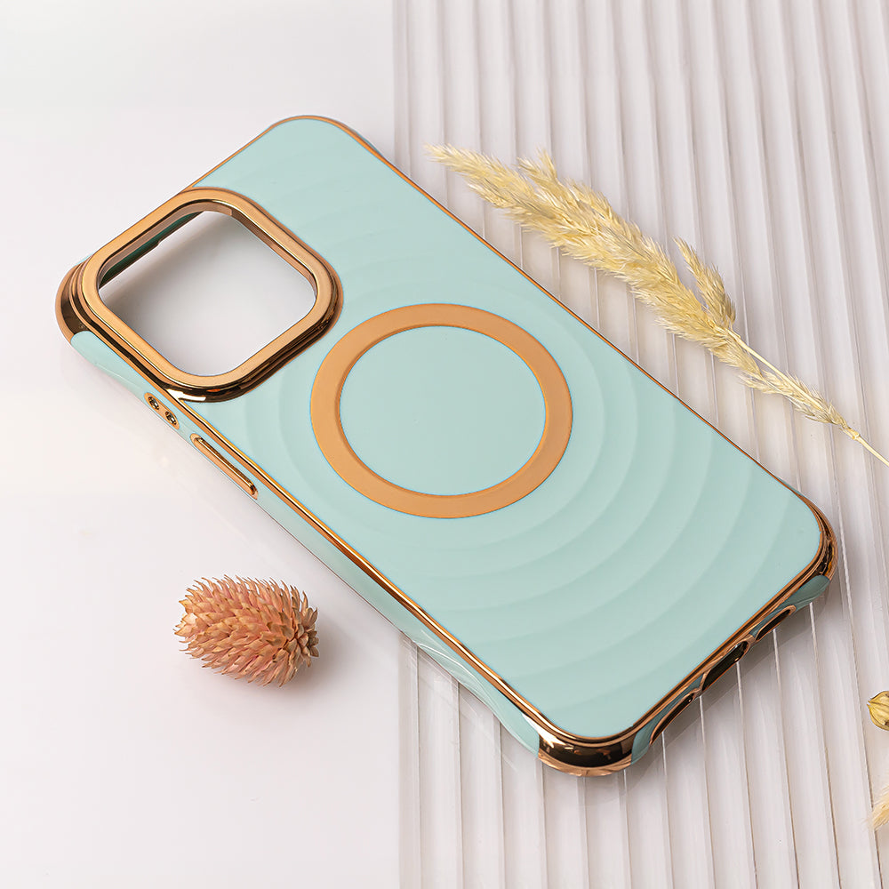COPERTURA PER IPHONE 15 MAGSAFE HEYCASE GLAM MINT