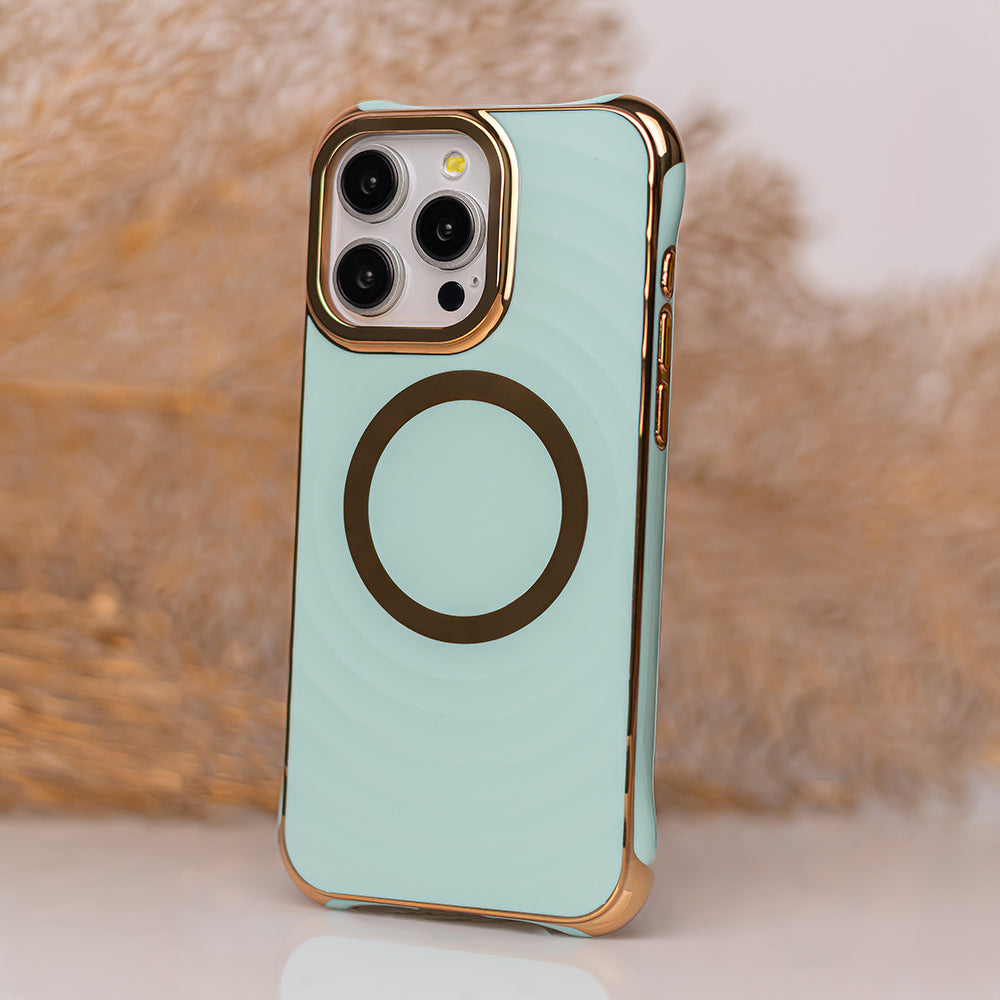COPERTURA PER IPHONE 13 / 14 MAGSAFE HEYCASE GLAM MINT