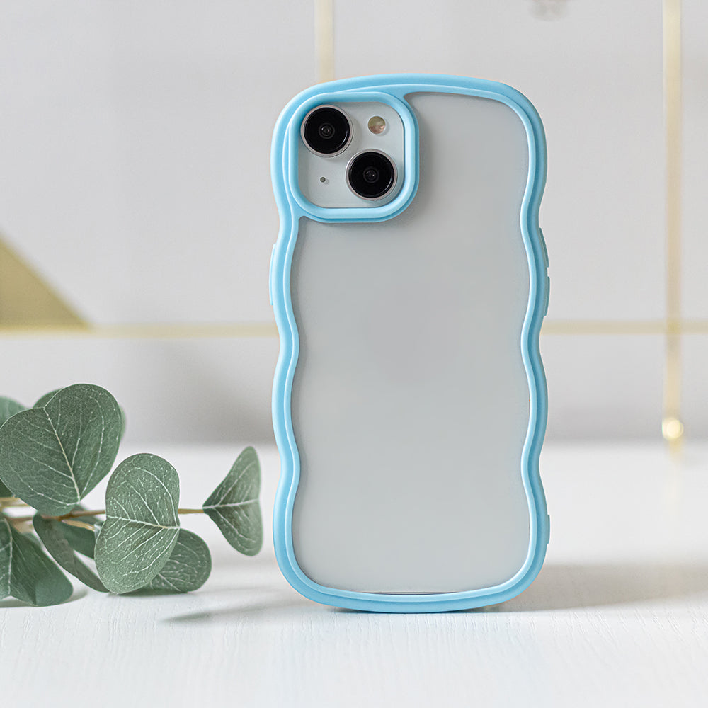 COPERTURA PER IPHONE 15 PRO HEYCASE OCEAN BLUE