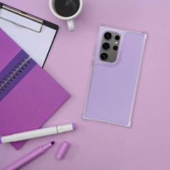 COPERTURA PER SAMSUNG GALAXY A55 5G HEYCASE RAINBOW LIGHT VIOLET
