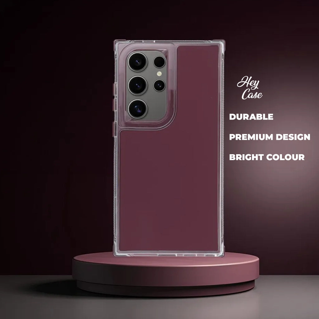 COPERTURA PER SAMSUNG GALAXY A55 5G HEYCASE RAINBOW LIGHT VIOLET