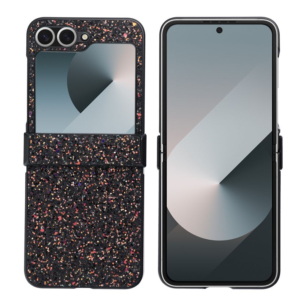 COPERTURA PER SAMSUNG GALAXY Z FLIP 6 HEYCASE SHINING ICON NERA