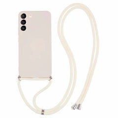 COPERTURA HEYCASE SILICONE CHAIN GALAXY S23 FE BEIGE