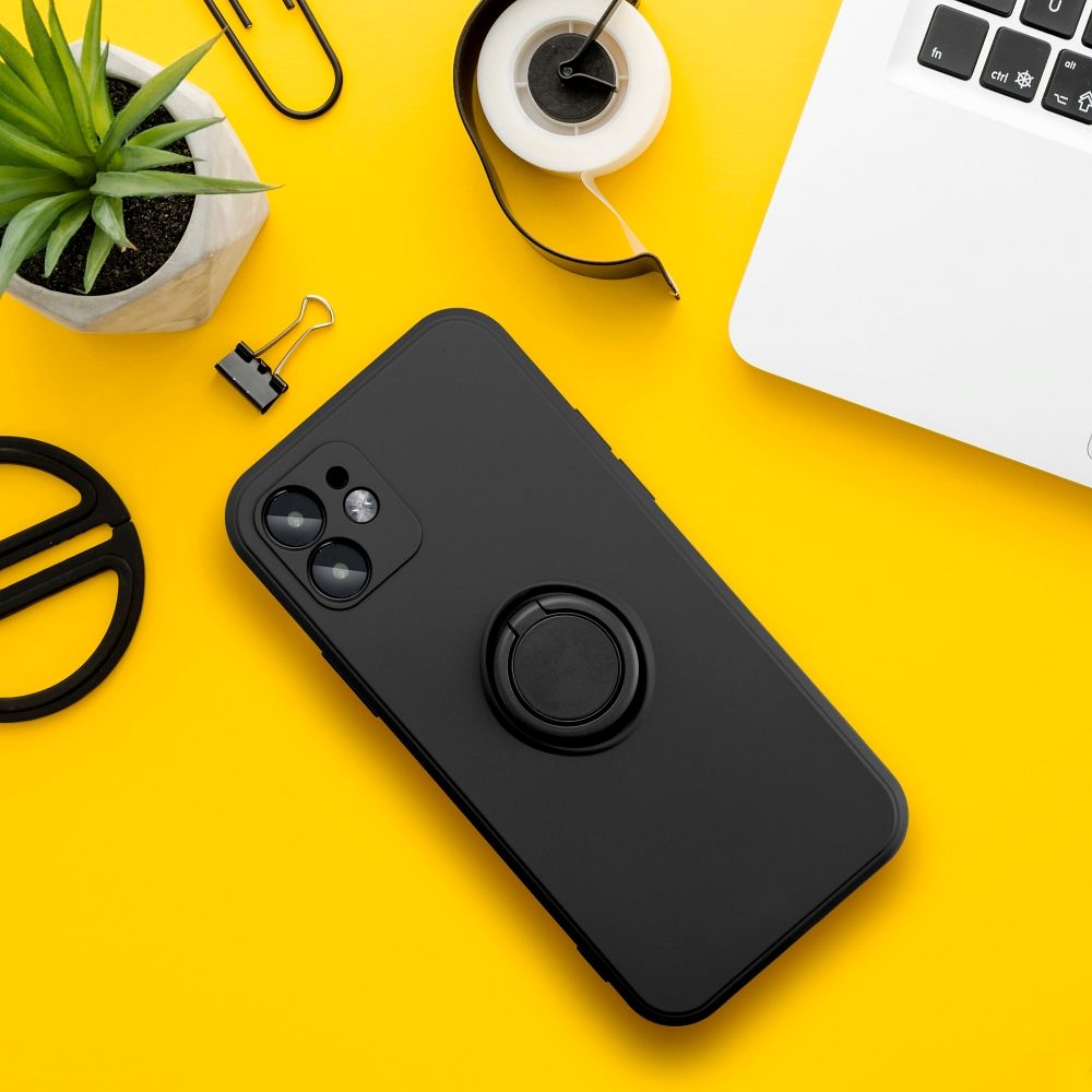 COPERTURA PER XIAOMI REDMI A1 / REDMI A2 HEYCASE ANELLO IN SILICONE NERO