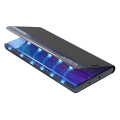 COPERTINA PER LIBRO PER XIAOMI POCO C65/REDMI 13C HEYCASE SLEEP VIEW CASE NERA