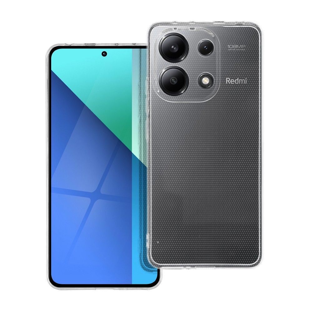 COPERTURA PER XIAOMI REDMI NOTE 13 4G HEYCASE SLIM 2MM TRASPARENTE