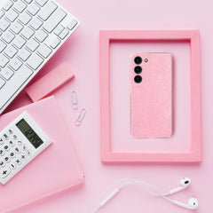 COPERTURA LUMINOSA PER SAMSUNG GALAXY A05S HEYCASE SLIM BLINK PINK