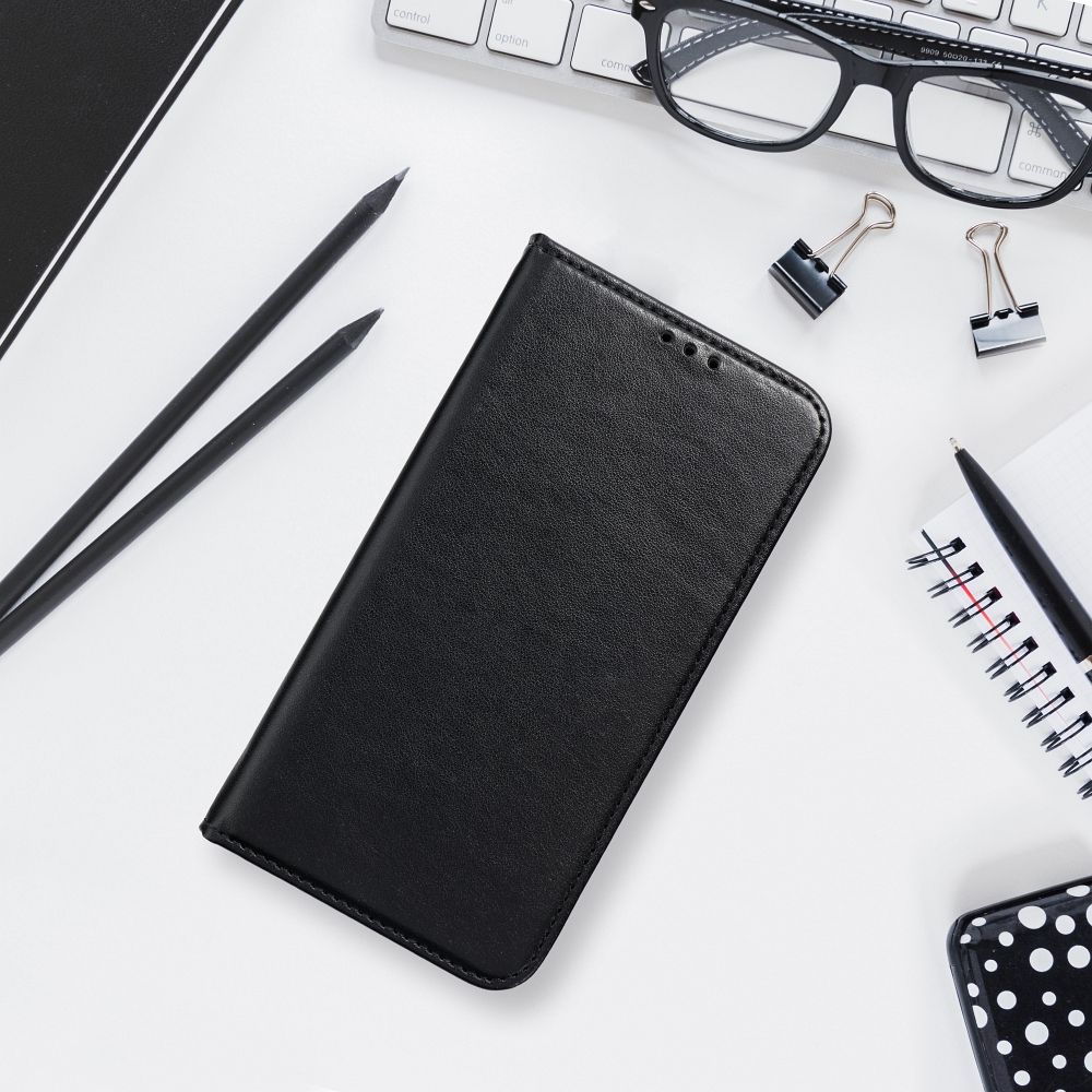 COPERTINA PER LIBRO PER REALME C67 HEYCASE SMART MAGNETO NERA