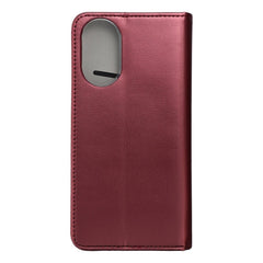 COPERTINA PER LIBRO PER REALME C67 HEYCASE SMART MAGNETO BOOK BURGUNDY