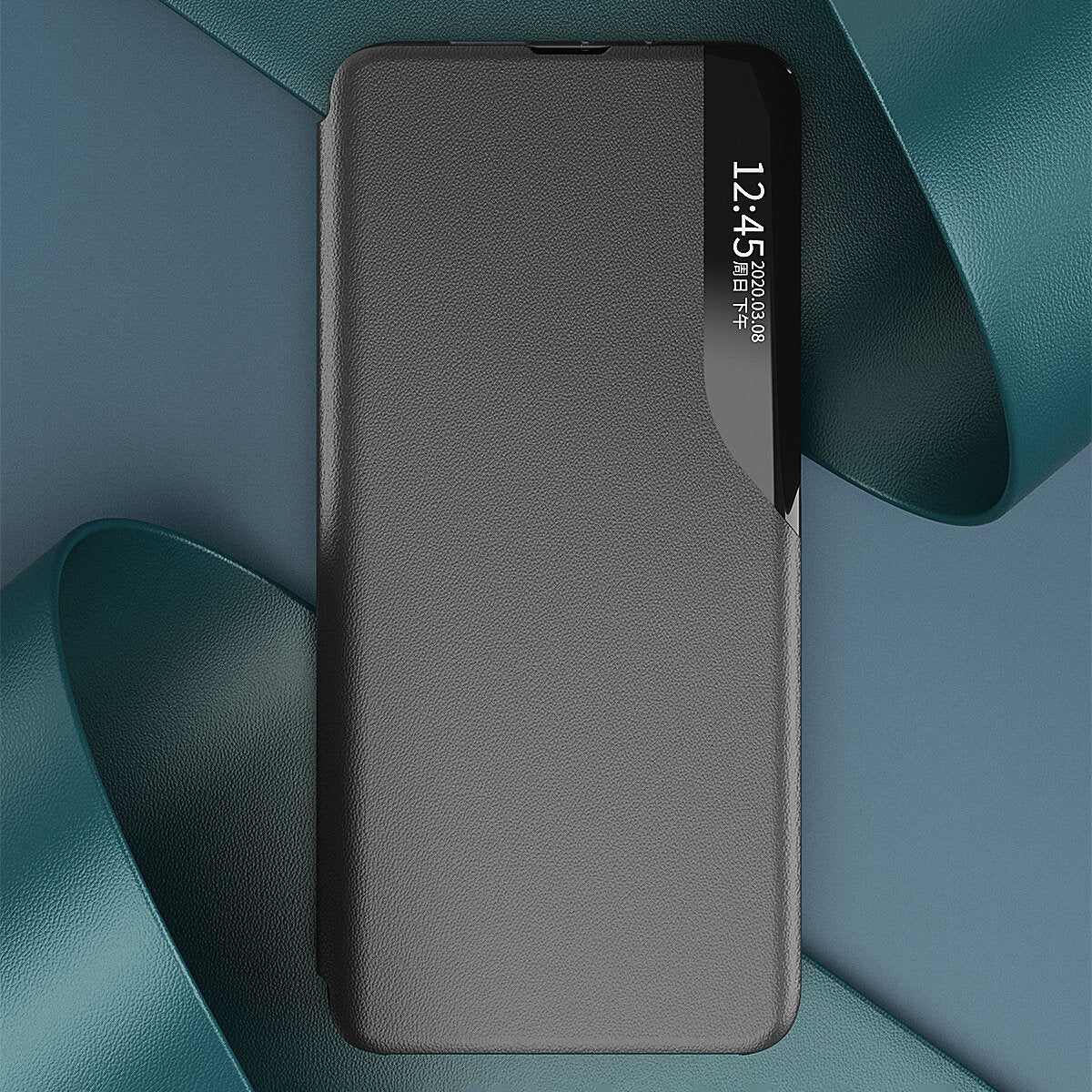 COPERTINA PER LIBRO PER SAMSUNG GALAXY S24 ULTRA HEYCASE SMART VIEW NERA