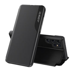 COPERTINA PER LIBRO PER SAMSUNG GALAXY S24 ULTRA HEYCASE SMART VIEW NERA