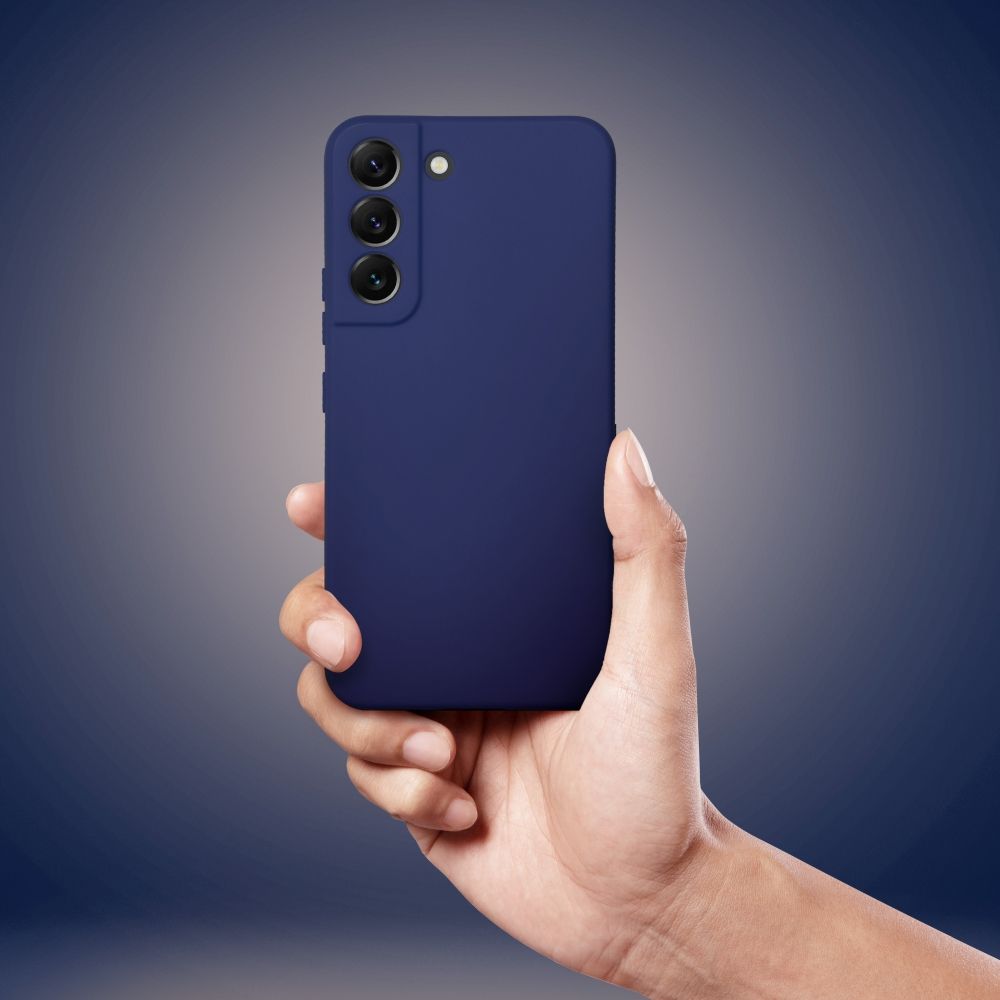 COPERTURA PER SAMSUNG GALAXY A25 5G HEYCASE SOFT BLU SCURO