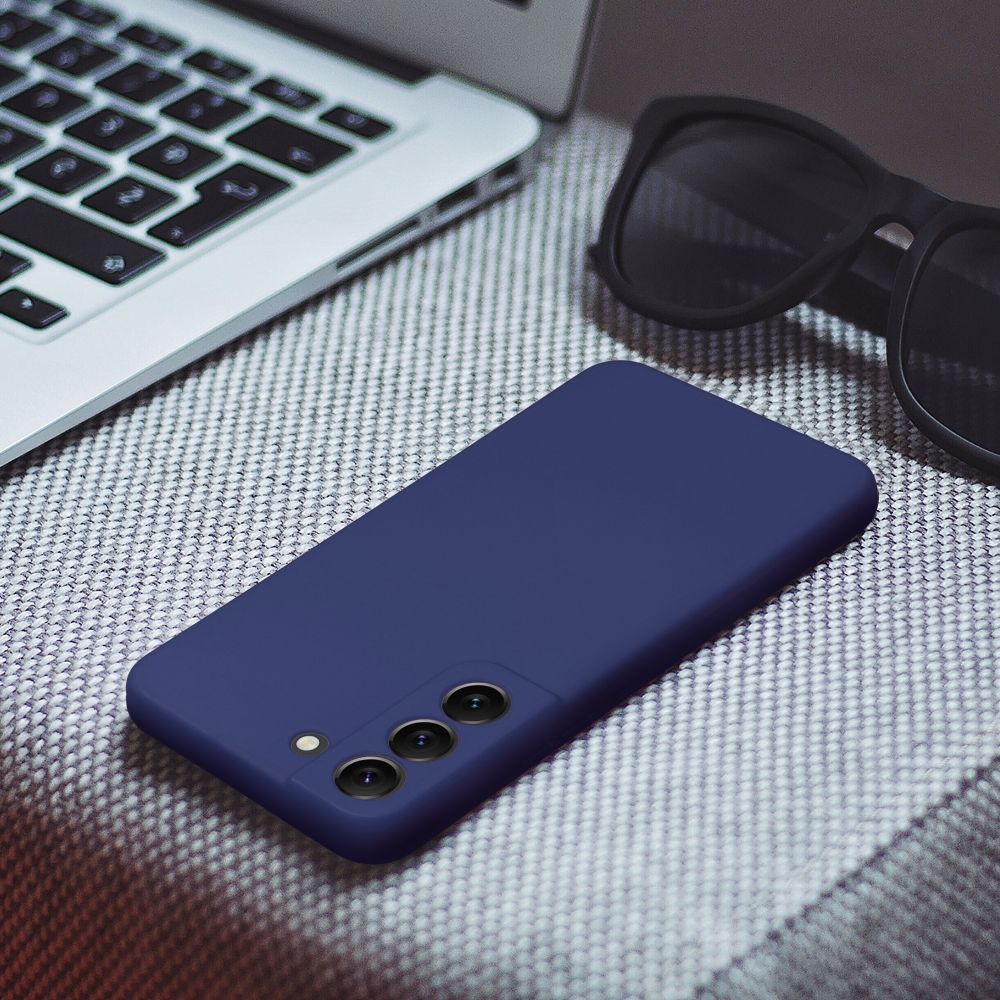 COPERTURA PER SAMSUNG GALAXY A25 5G HEYCASE SOFT BLU SCURO