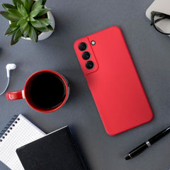 COPERTURA PER SAMSUNG GALAXY A25 5G HEYCASE MORBIDA ROSSA