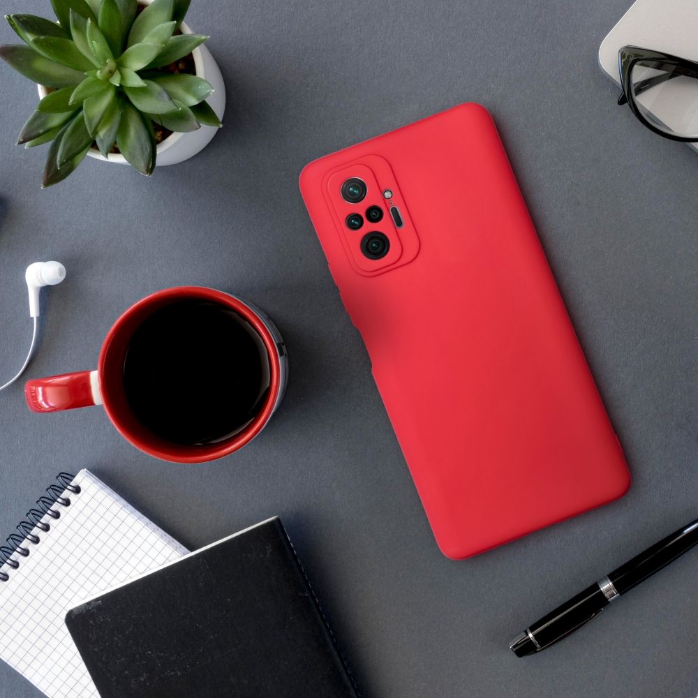 COPERTURA PER XIAOMI REDMI NOTE 13+ PLUS PRO 5G HEYCASE SOFT ROSSO