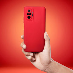 COPERTURA PER XIAOMI REDMI NOTE 13+ PLUS PRO 5G HEYCASE SOFT ROSSO