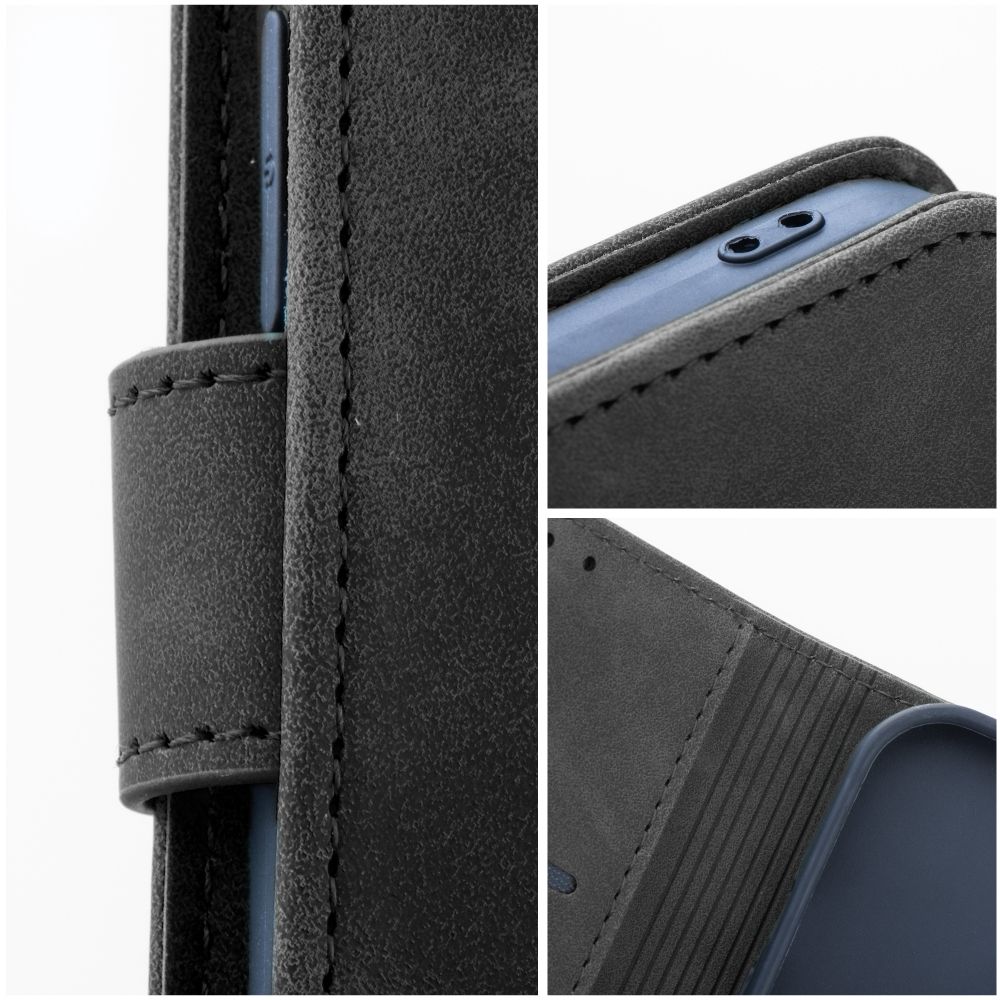 COPERTINA PER LIBRO PER SAMSUNG GALAXY A35 5G HEYCASE TENDER WALLET NERA