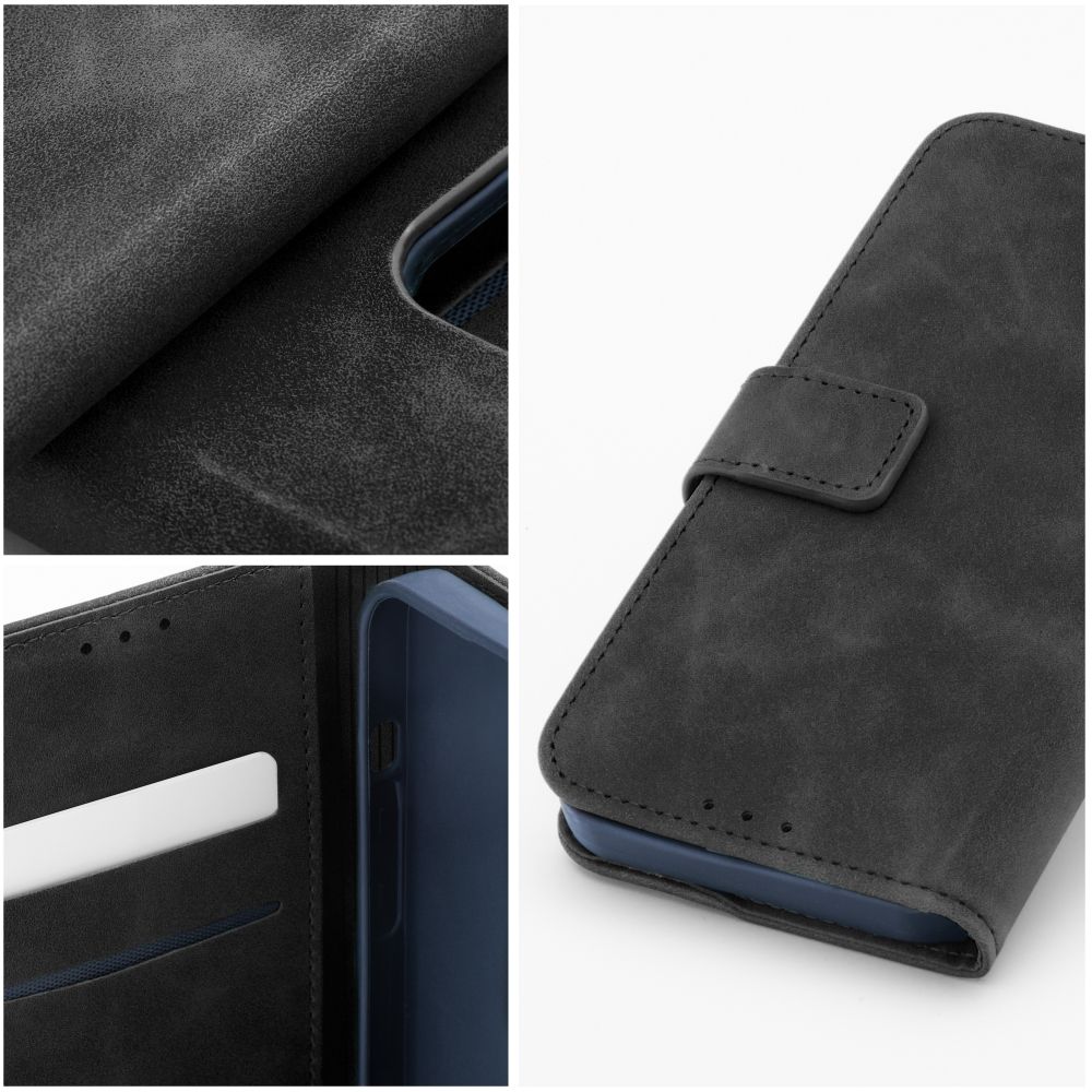 COPERTINA PER LIBRO PER SAMSUNG GALAXY A35 5G HEYCASE TENDER WALLET NERA