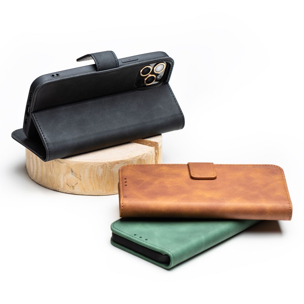 COPERTINA PER LIBRO PER SAMSUNG GALAXY A35 5G HEYCASE TENDER WALLET NERA