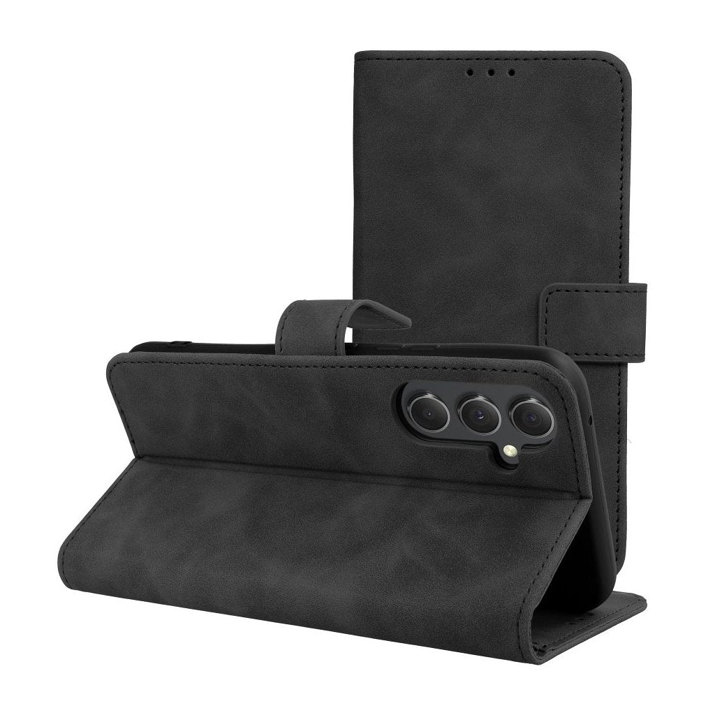 COPERTINA PER LIBRO PER SAMSUNG GALAXY A35 5G HEYCASE TENDER WALLET NERA