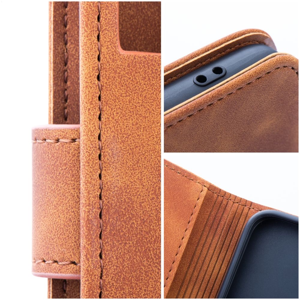 COPERTINA PER LIBRO PER SAMSUNG GALAXY A55 5G HEYCASE TENDER WALLET MOCA