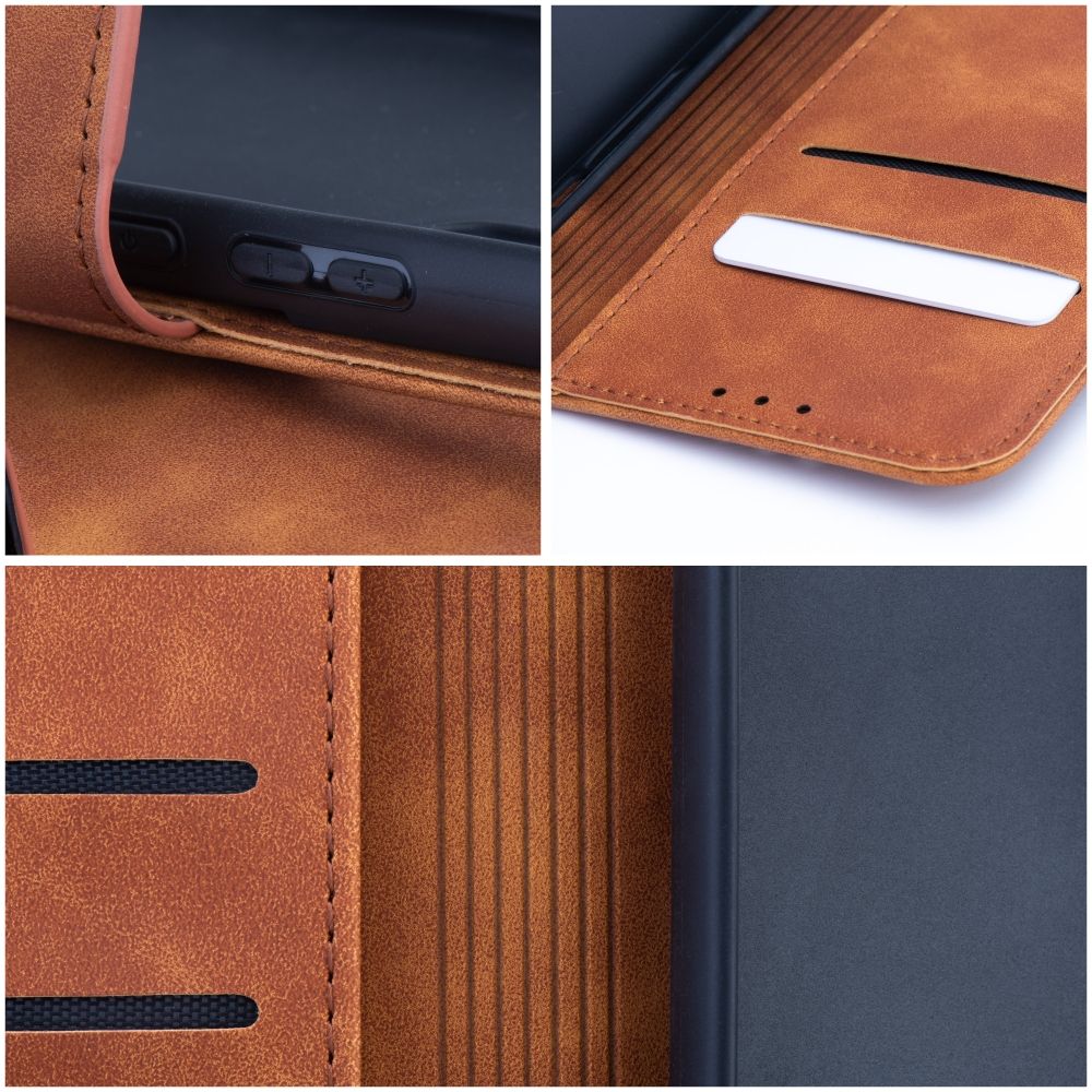 COPERTINA PER LIBRO PER SAMSUNG GALAXY A55 5G HEYCASE TENDER WALLET MOCA
