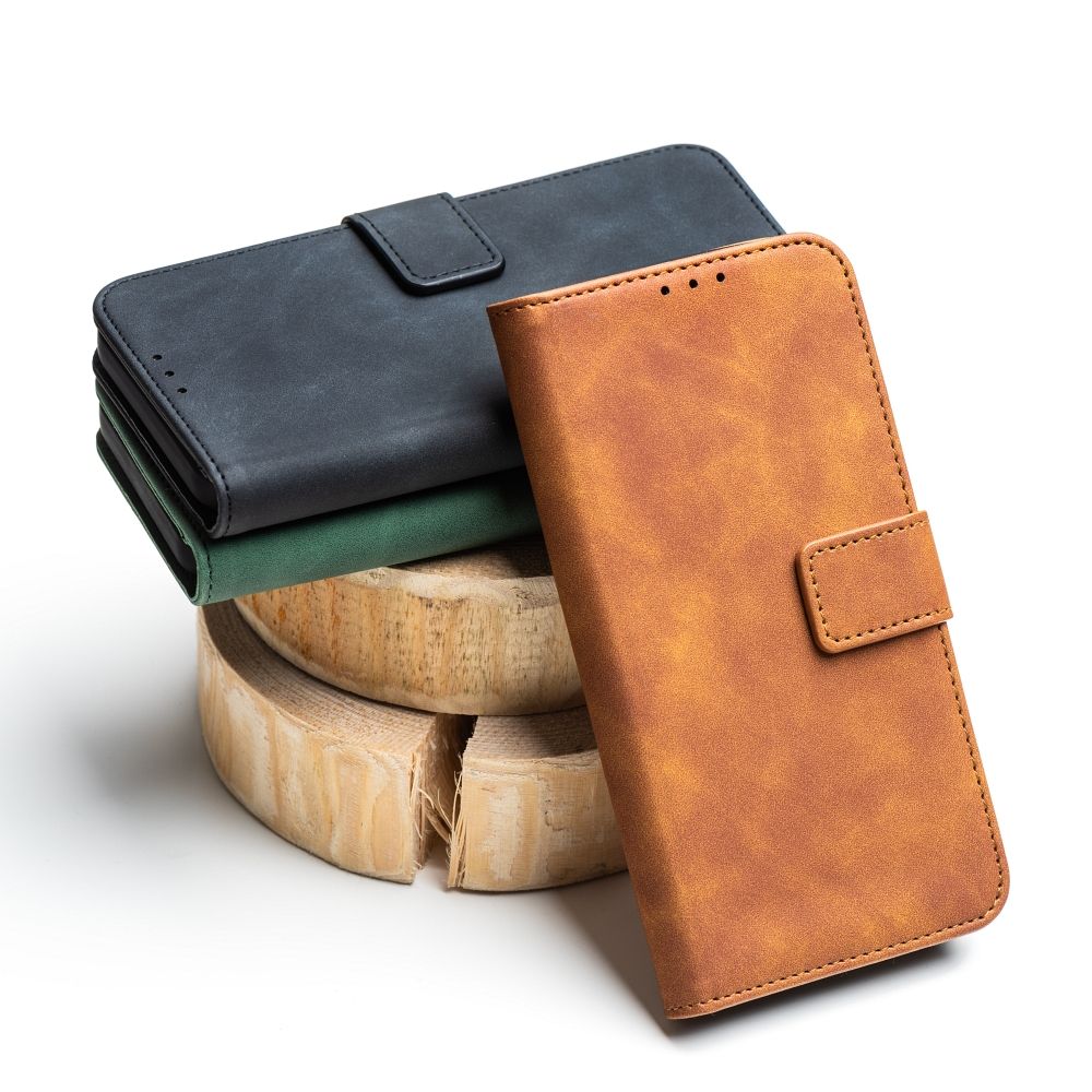 COPERTINA PER LIBRO PER SAMSUNG GALAXY A55 5G HEYCASE TENDER WALLET MOCA