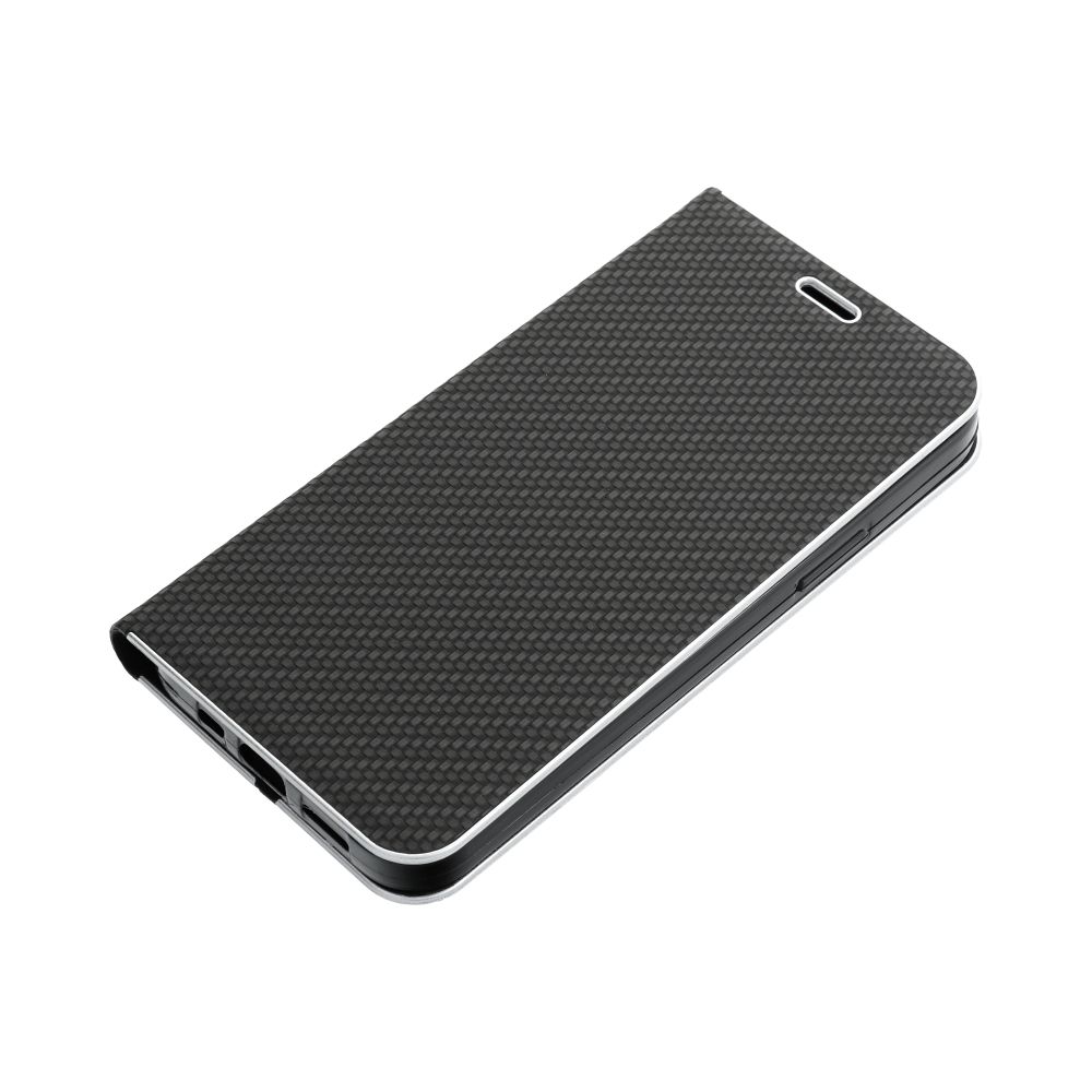 COPERTINA PER LIBRO PER SAMSUNG A35 5G HEYCASE WALLET CARBON BLACK