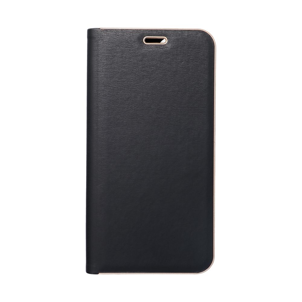COPERTURA PER LIBRO PER SAMSUNG A35 5G HEYCASE WALLET CARBON GOLD / NERO