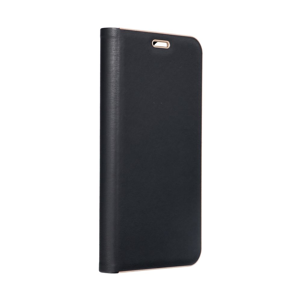COPERTURA PER LIBRO PER SAMSUNG A35 5G HEYCASE WALLET CARBON GOLD / NERO