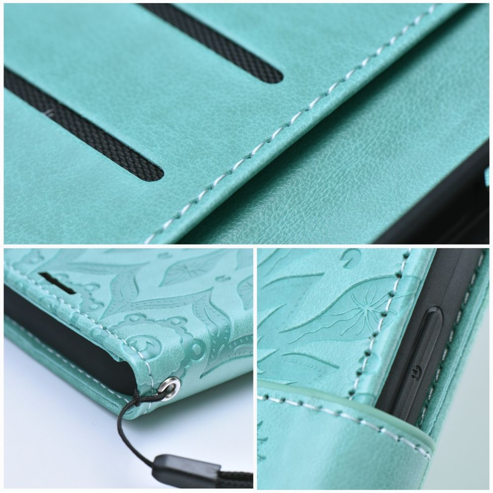 COPERTINA PER LIBRO HEYCASE WALLET MANDALA SAMSUNG GALAXY A15 5G VERDE