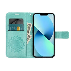 COPERTINA PER LIBRO HEYCASE WALLET MANDALA SAMSUNG GALAXY A15 5G VERDE