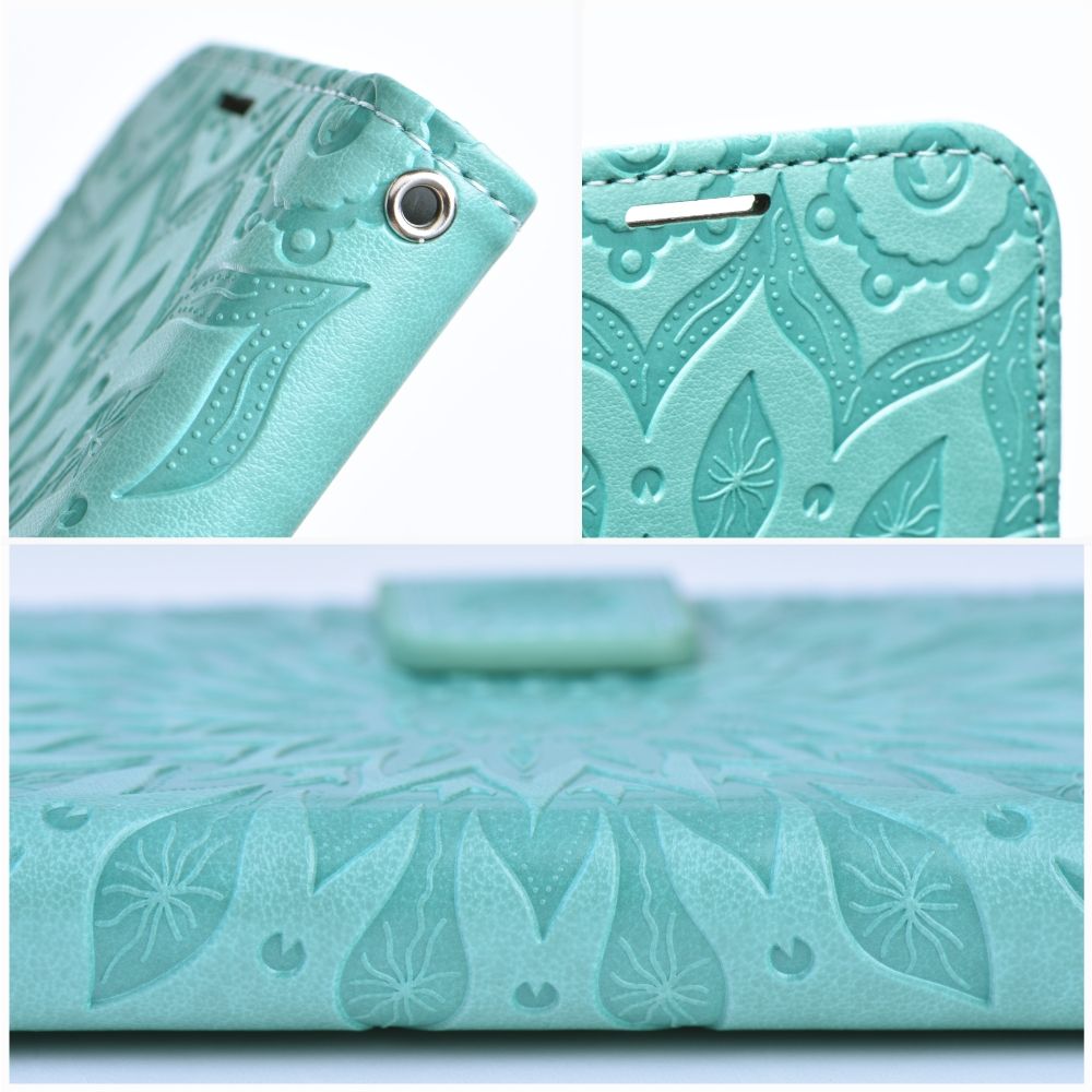 COPERTINA PER LIBRO HEYCASE WALLET MANDALA SAMSUNG GALAXY A15 5G VERDE