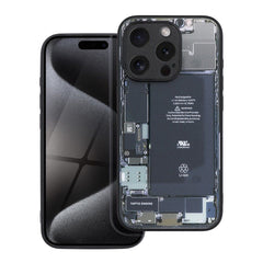 CUSTODIA PER IPHONE 15 PRO HEYCASE ZERO CLEAR / NERA