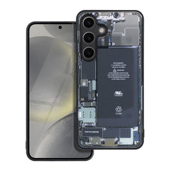 COPERTURA PER SAMSUNG GALAXY A55 5G HEYCASE ZERO NERA / TRASPARENTE