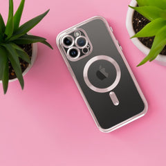 COPERTURA IPHONE 11 PRO HEYCASE MAGSAFE MAG SHINE ROSE GOLD